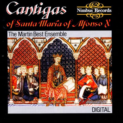 Martin Best Ensemble - Alfonso X: Cantigas De Santa Maria (CD)