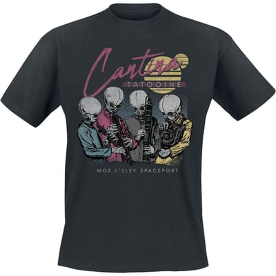 Star Wars T-shirt - Cantina Miami - S tot 5XL - voor Mannen - zwart