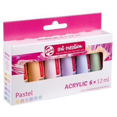 Talens Art Creation Acrylverf Pastel 6x12ml Verven en kleuren