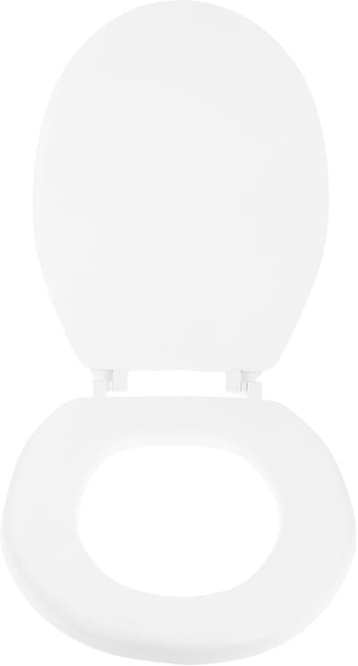Toiletkussen - Toiletbrilhoes - Meer Comfort - Zachte Demping - Langwerpig - Wit