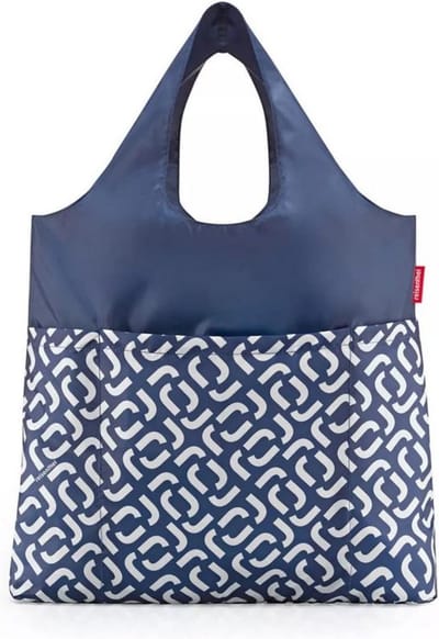 Boodschappentas - Draagtas - Boodschappen doen - Compact opvouwbaar - 425 cm - Blauw