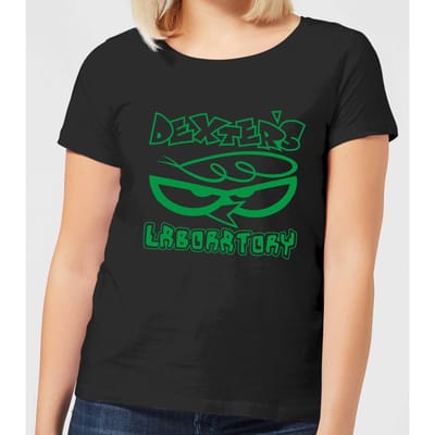 Dexters Lab Logo Women's T-Shirt - Black - 3XL