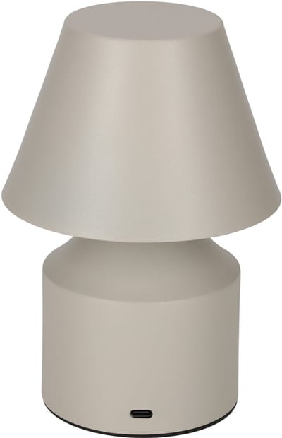 JENS Living Oplaadbare LED Tafellamp Gijs Wit met Dimbare Lichtstanden