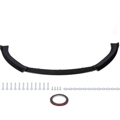 3 STUKS Voorbumper Lip Spoiler Krasbestendig Bumperlip Kin Splitter Diffuser Vervanging voor Benz CLS-Klasse C257 Glossy Black black