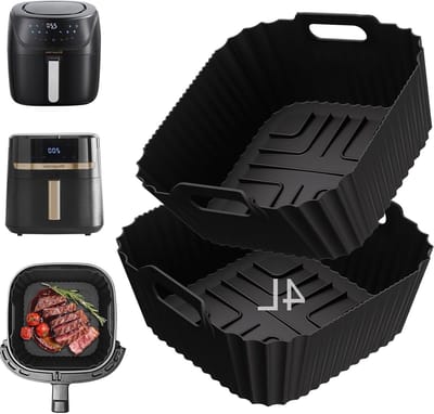 Siliconen Bakvorm voor Airfryer - Perfect voor Bakken, Koken en Gezond Frituren in 4L