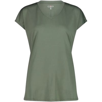 T-shirt van jersey met brede hals dames CMP