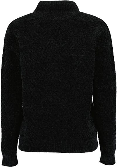 Blue Seven - Trui 248083 zwart opstaande kraag - maat 38