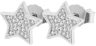 AKZENT Akzent Dames Oorbellen "Stina" van 925 Sterlingzilver, gerhodineerd, duurzaam