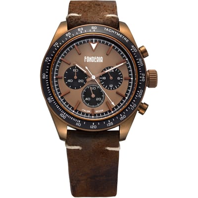 FONDERIA SALT SPEEDER Tachymeter Horloge 9B011UMN [FONDERIA] Heren [Officiële Import] brown