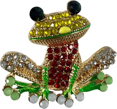 Fjesta© Oeteldonk broche metaal - Kikker goud