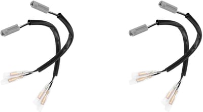 Set van 4 Stuks 7,5 Inch Turn Signal Draadadapter voor Motorfiets, Geschikt voor YZF R6, R1, FZ6 en FZ10