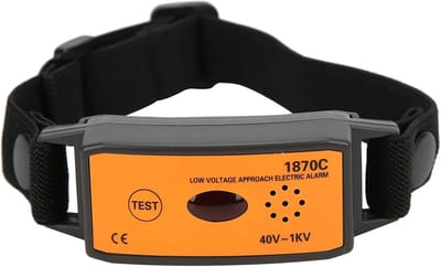 Elektrisch Alarm - Spanningsdetector Naderingsmelder - Veilig Werken - Contactloze Inductie - 40V - 1KV - Grijs