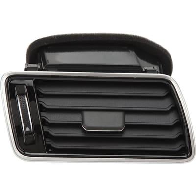 Sortie d'air conditionné de voiture Flux d'air uniforme Tableau de bord pour conduite à gauche Bouches d'aération AC Adapté pour B6 B7 CC Right gray