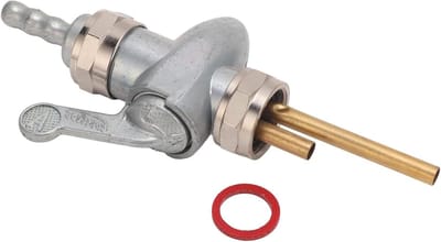 Motorfiets Brandstofklep Schakelaar Metaal Vervangingsonderdeel voor R25 R26 R27 R50 R75 R60 - Betrouwbare Brandstofvoorziening en Eenvoudige Installatie