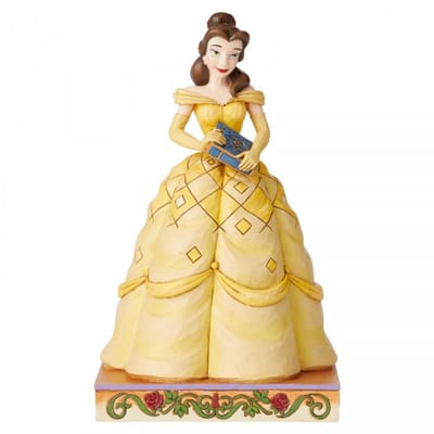 Disney beeldje - Traditions collectie - Book-Smart Beauty - Belle - Beauty & the Beast