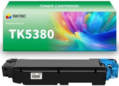 INKFIND TK-5380 Cyaan tonercartridge compatibel met Kyocera TK5380 TK-5380 Cyaan geschikt voor Kyocera ECOSYS PA4000cx/MA4000cifx - 1-pack Cyaan