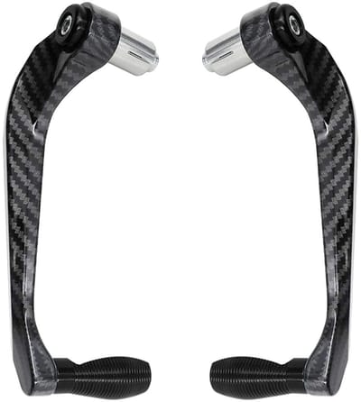 Dailygoods- Handbeschermers Skeeleren - 22 mm Remhevel/Koppeling Hevel - Carbonvezel/Aluminium Legering - Stabiele/Duurzame Prestaties - Verbeterde Rijveiligheid