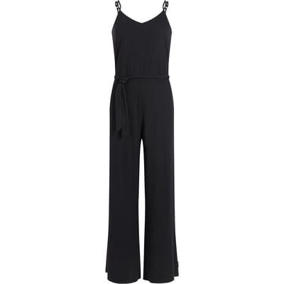 Protest PRTFrieda - Jumpsuit Dames - Normale pasvorm - V hals - Spaghetti bandjes - Zwart