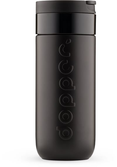 Dopper Travel Mug Thermosbeker - 400 ml - Blazing Black