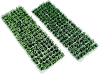 280PCS Statisch Gras Tuft Tea Model - Kunstgras en Nepmos voor Spoorweg Landschapsmodellering