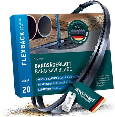 Bandzaagblad voor Hout, Metaal en Kunststof - Universeel Toepasbaar