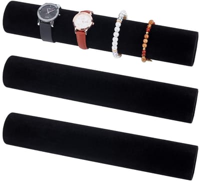 Dailygoods - 3 Stuks Fluwelen Sieraden Roll - Verwijderbare Organizer voor Armbanden en Kettingen