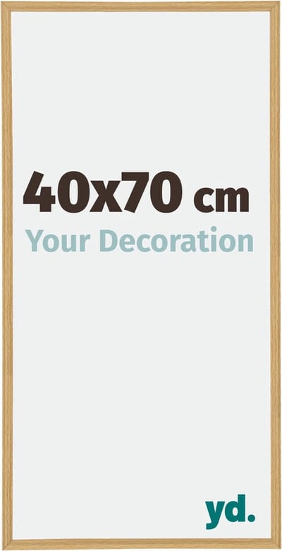 Your Decoration - Fotolijst 40x70 cm - Kunststof - Beuken Licht - Annecy