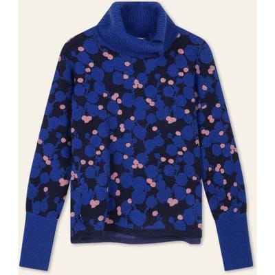 Oilily Knikker Trui- maatXS Brunnera Blauw
