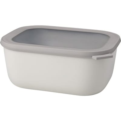 Mepal - Multikom Cirqula vershouddoos - 3000 ml - Rechthoekig - Nordic white