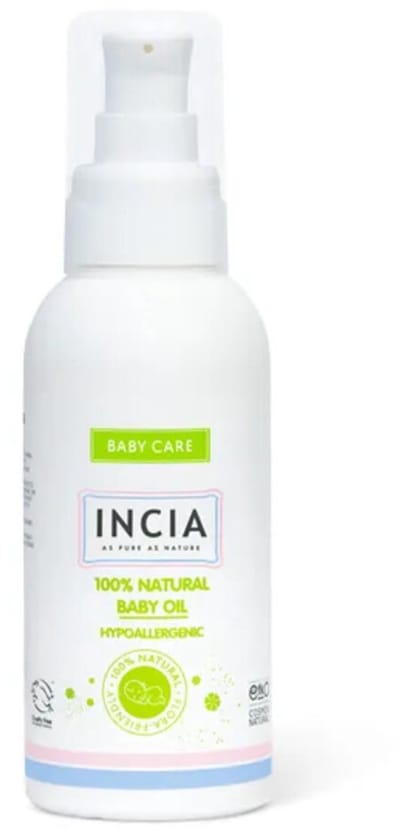 INCIA - Natuurlijke Baby Olie - Hydraterend en Verzorgend