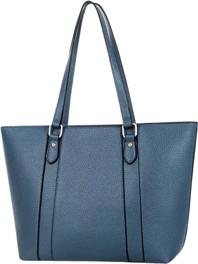 Bovista Handtas Dames - Schoudertas - School - Shopper - Schooltas - Werktas - Blauw