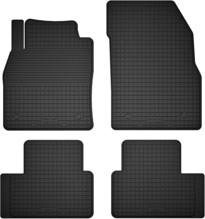 Wielganizator BasicProtect Serie - Universele Rubber Automatten - Volvo C30 Hatchback - Antislip Kolken - Weerbestendig