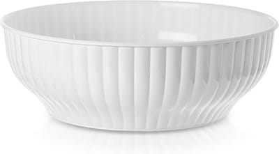 Keukenschaal Wit 24 cm, 2,5 l - Keukenkom - Keuken - Mengkom - Kom - Serveerkom