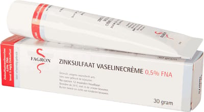 Fagron Zinksulfaat Vaselinecrème 0,5% FNA (30g)