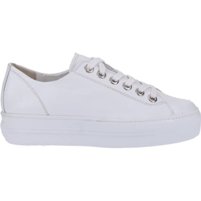 Paul Green 4790 Lage sneakers - Leren Sneaker - Dames - Wit - Maat 41