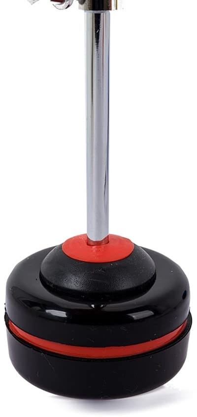 Dailygoods- Slaghamer met siliconen kop - Drumsticks - Drumstick Houder - Roestvrijstalen schacht - Geschikt voor pedaaldoppen - Diameter 5 cm