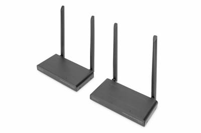 DIGITUS DS-55321 - transmitter and Ontvanger - Draadloos video/audio extender - 802.11ac