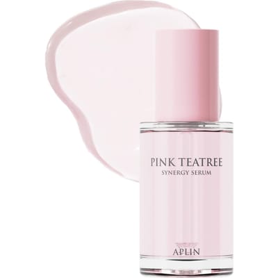 APLIN Sérum Synergie Arbre à Thé Rose 30ml, Sérum Hydratant pour Peaux Sensibles et Grasses, Cosmétiques Coréens [Officiel] white
