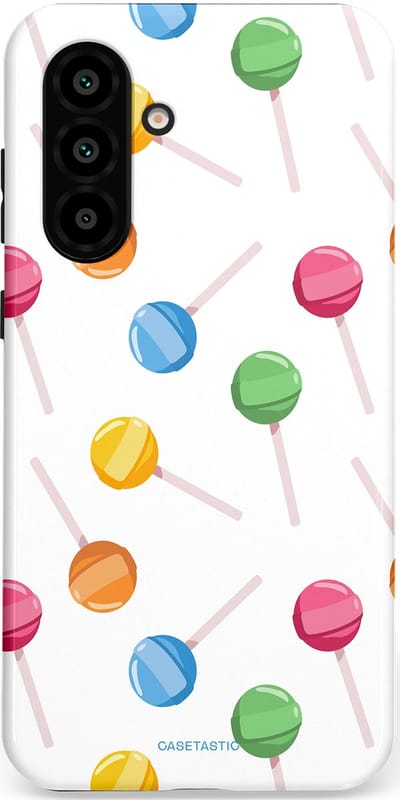 Casetastic Hoesje Geschikt voor Samsung A56 / A36 - Stijlvolle Beschermende Duo-layer Case - Lollybom