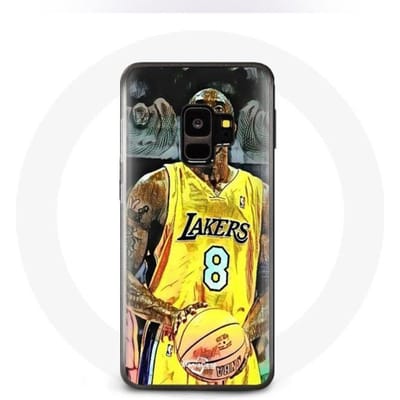 Coque - NBA - Samsung Galaxy S9 - Kobe Bryant Dunk - Noir - Rigide noir