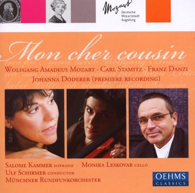 Salome Kammer, Monika Leskovar, Münchner Rundfunkorchester, Ulf Schirmer - Mon Cher Cousin (CD)