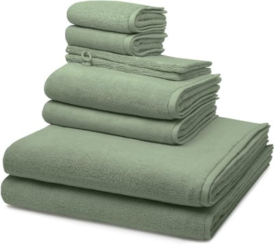 Ross Sonstiges 2 X washandjes 2 X gasten- 2 X douche- 2 X handdoek - in set 8 pack Sensual Skin