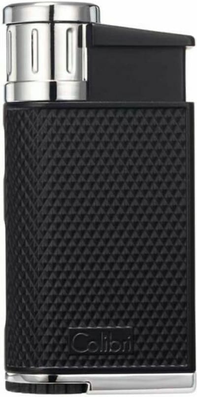 Aansteker Colibri EVO JetFlame zwart - chrome