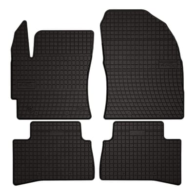 Wielganizator SolidPRO Serie - Rubber Automatten - Zwart - Voor Toyota Corolla Cross SUV - Precieze Pasvorm