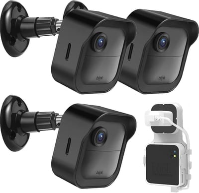 Weerbestendige Camera Montage met 360° Verstelbare Houder en Sync Module