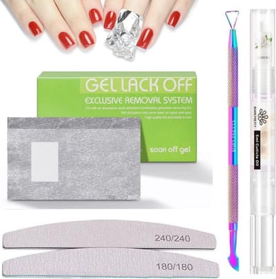 Goodbitz® - Gellak Remover Pads - 100 stuks - Gellakremover set - Gellak Remover Wraps - Soak Off Folie - Nail Wraps - Removal Wipes - Remover wraps - Soak Off - Gellak folie wraps - Gellak remover - Nailcleaner - Gellak verwijderen - Gellak cleaner