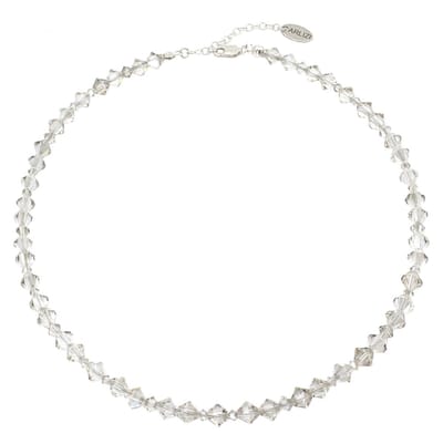 ARLIZI 1906 Ketting transparant Swarovski kristal sterling zilver - 44 cm