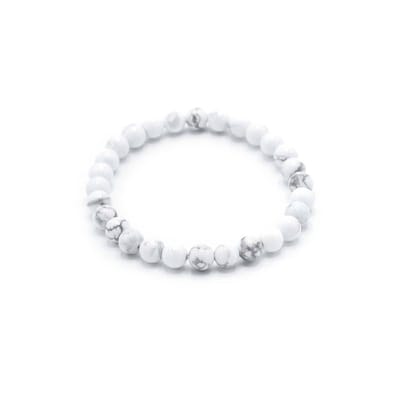 Edelsteen Manifestatie Armband - Witte Jaspis - Vrede