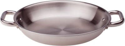 Grote Aluminium Koekenpan met 2 Handvatten - RVS Handgrepen - 28 cm