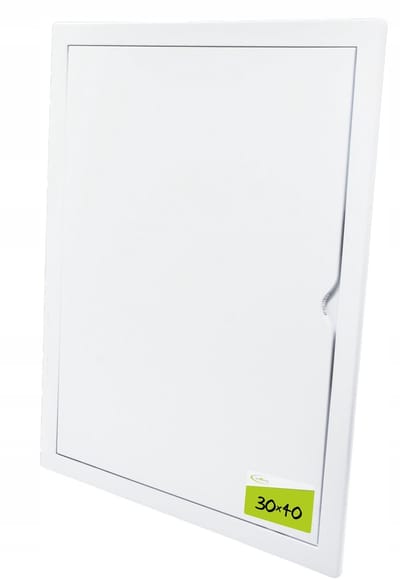 Wit Luik 30x40 cm ABS - Toegangsluik voor Ventilatie en Leidingen